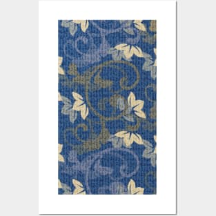 Water Scroll Tapestry Posters and Art